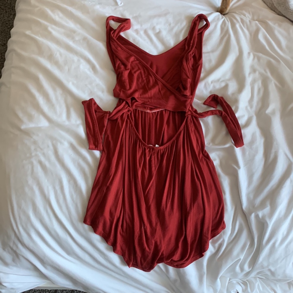 Red romper - Picture 2 of 3